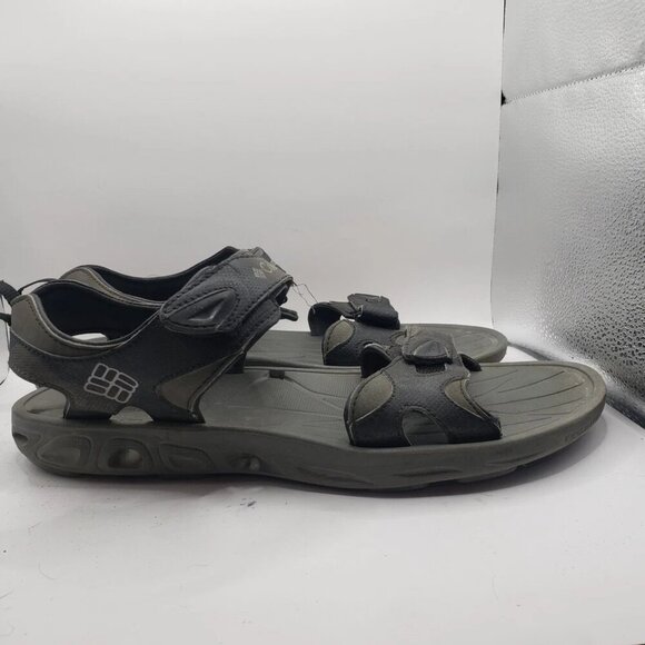 Columbia 2 Strap Sandals Mens US 12 Outdoors hiking water drains - Picture 1 of 7